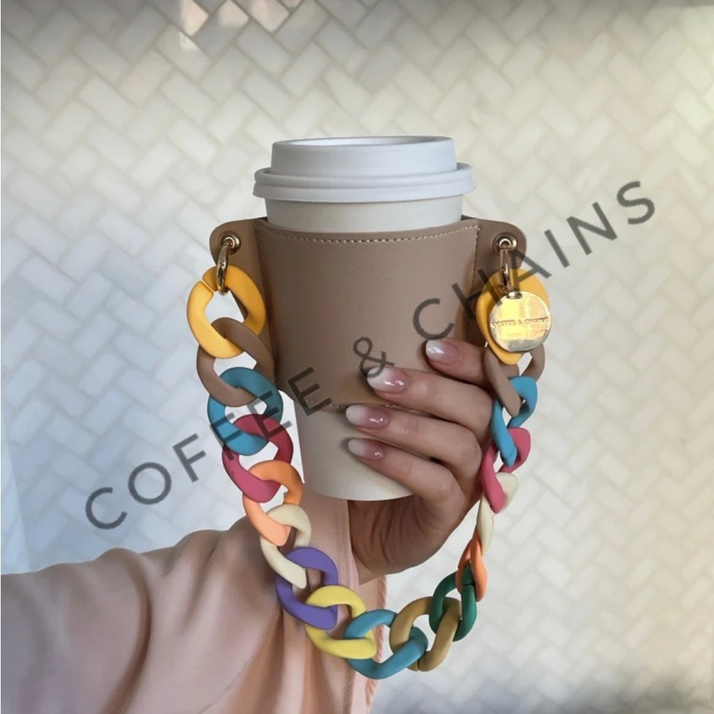 Colorful Chain Coffee Holder
